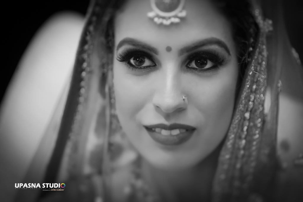indian bride portrait photography